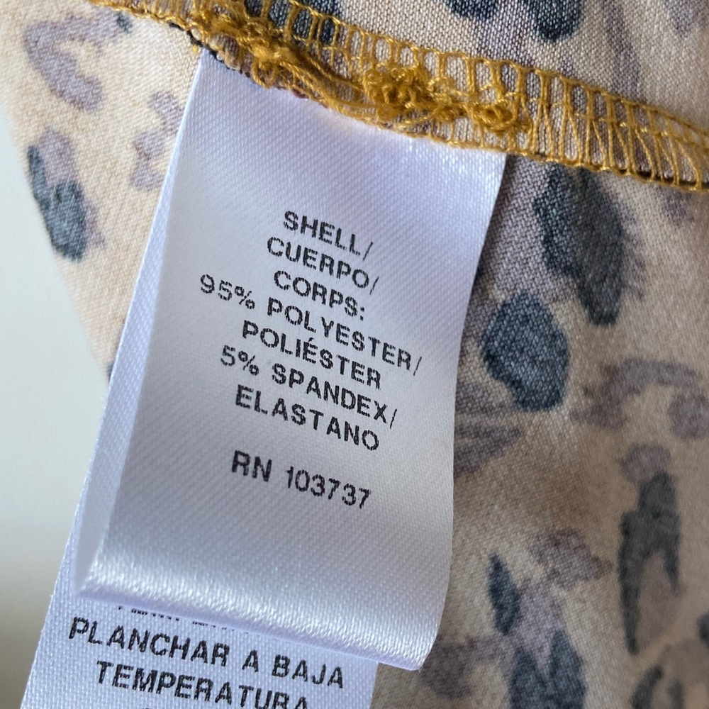 Donna Morgan Leopard Print Jersey Maxi Dress - Picture 9 of 10